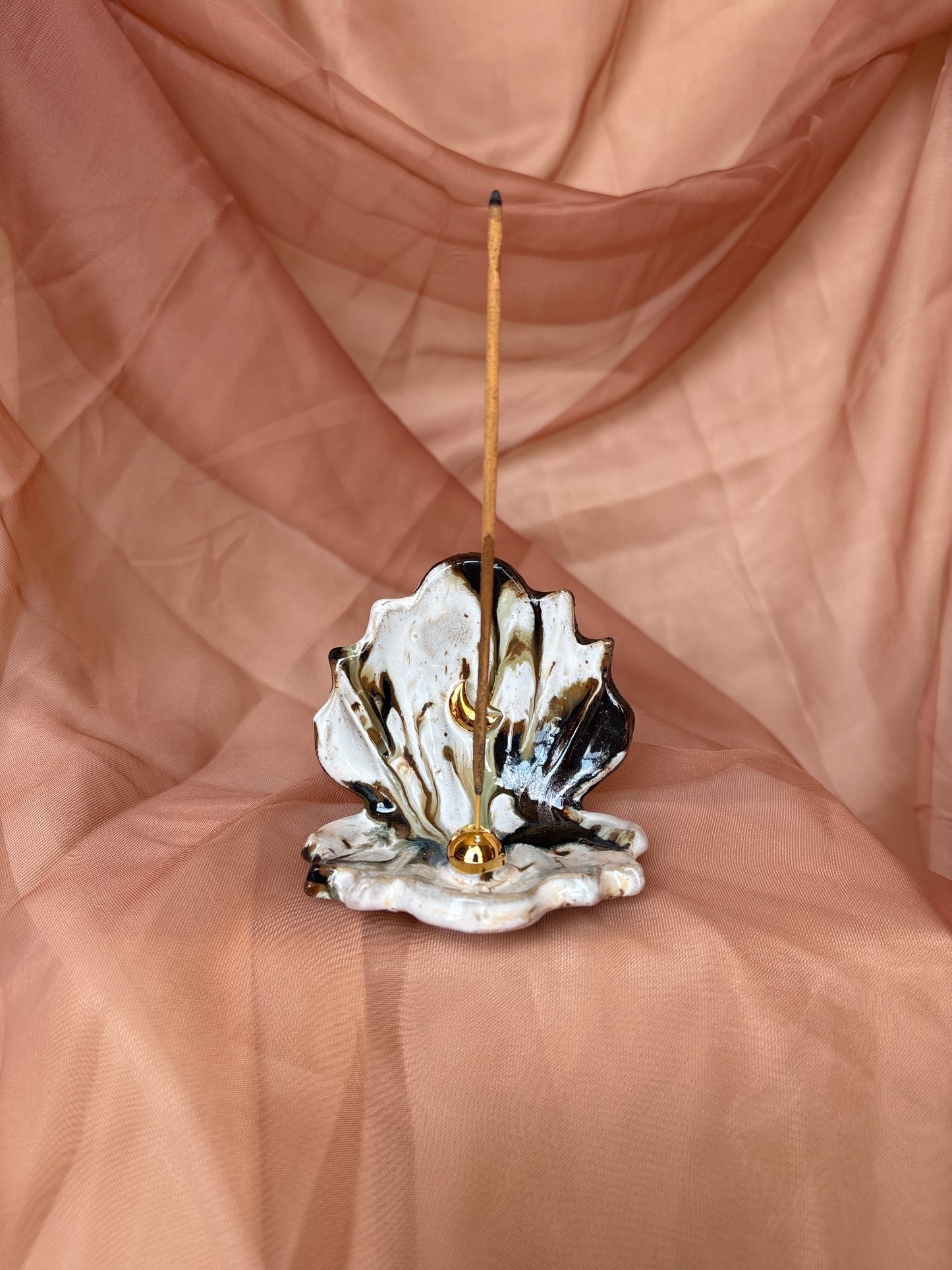 Pearl Incense Shell (6)