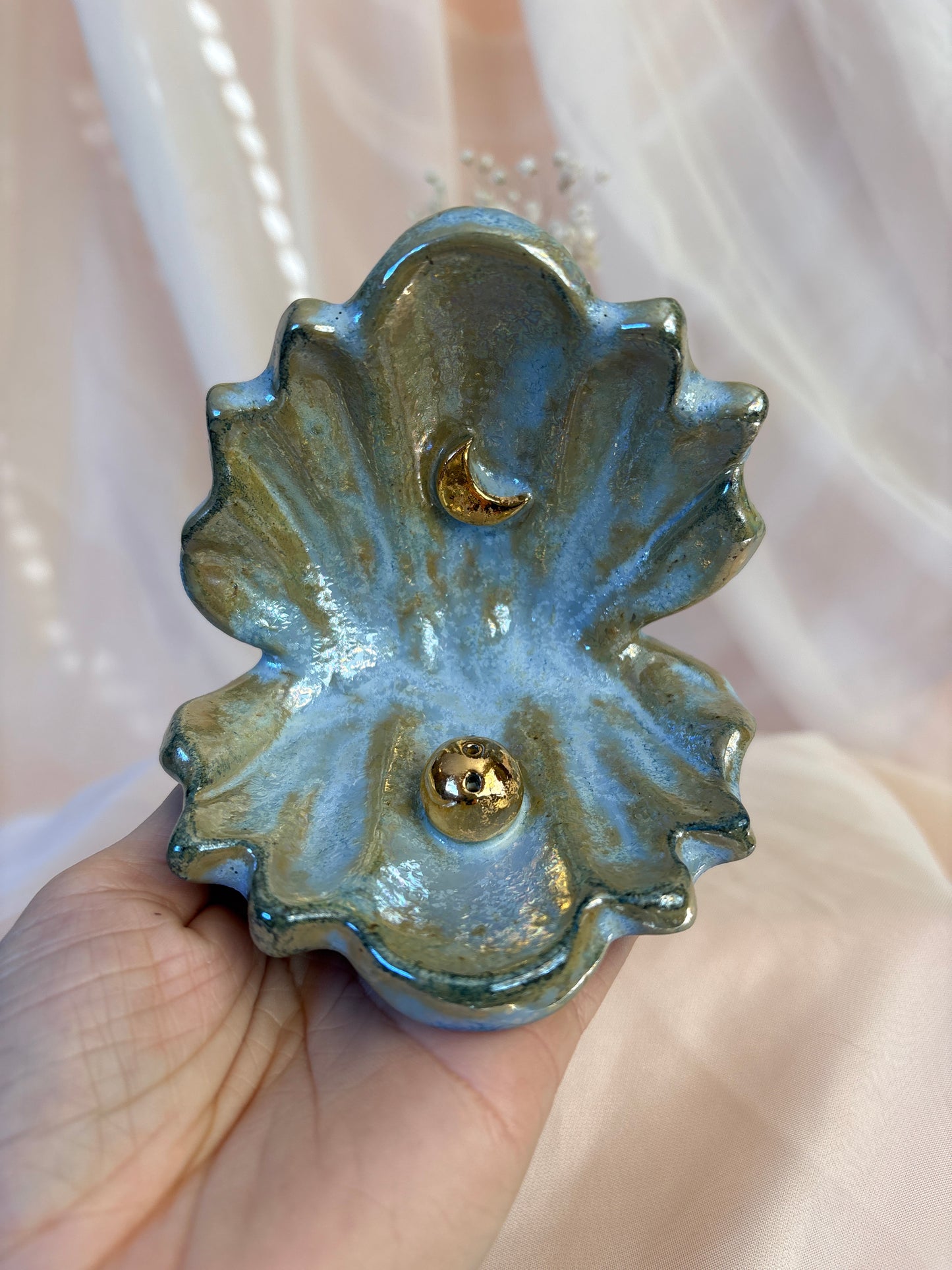 Pearl Incense Clam (4)