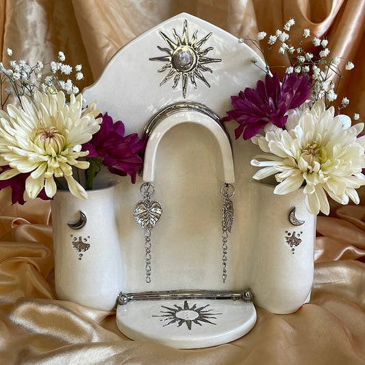Flower Altar (2) - Silver