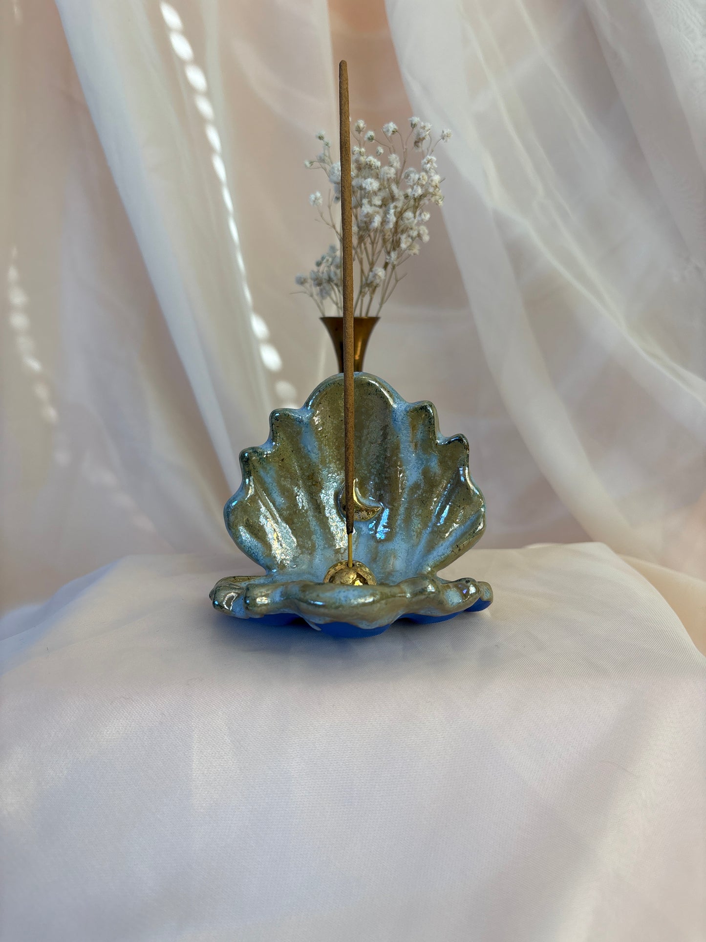 Pearl Incense Clam (6)