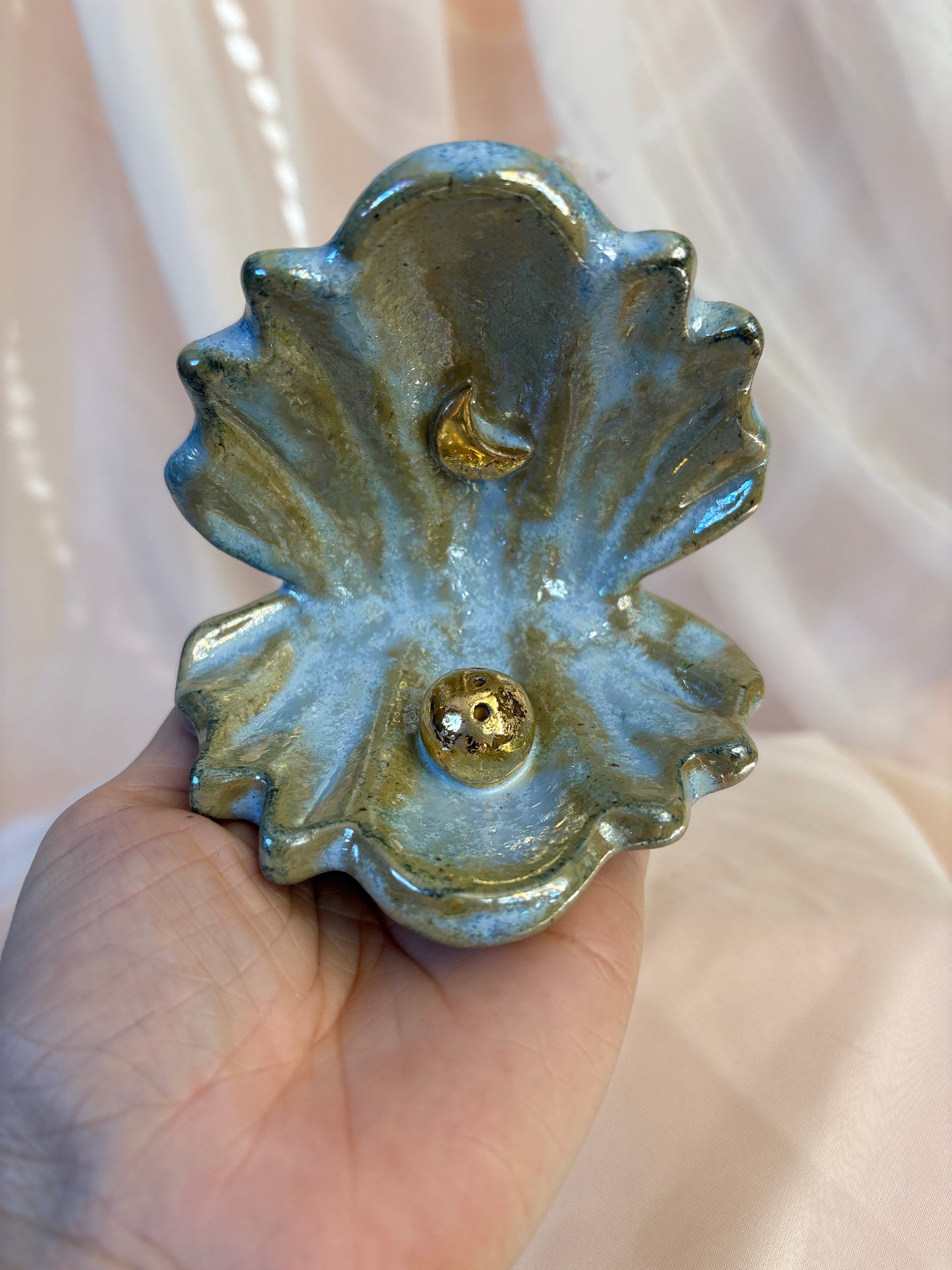 Pearl Incense Clam (6)